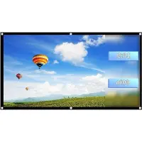 OEM Drahtloses 60-120 Zoll HD-Projektionsbildschirm 16:9 tragbar