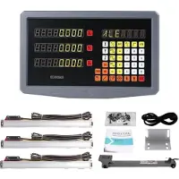 OEM Drehmaschinen-Fräsmaschinen-Dro, 3-Achsen-Anzeige, 3 Stück Linearskalen, SDS3MS DRO SET