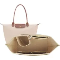 OEM Handtas-Organizer mit 8 Fächern - Beige - Teppich - Groß