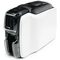 Zebra Technologies ZC100, Farbstoffsublimation/Wärmeübertragun, 300 x 300 DPI, PVC, PVC Komposition, 700 Karte/h, 150 Karte/h, Schwarz, Weiß