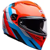 Bell Lithium Nova Helm, orange/blau, M (57/58)