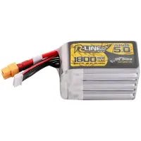 Tattu R-Line Version 5.0 Lipo-Akku 1800 mAh 22,2 V 150 C 6S mit XT60-Stecker