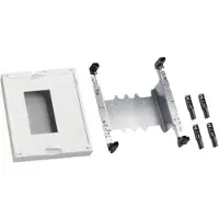 Hager UK21LH1M Baustein, universN, 300x250mm, für Leistungsschalter H3+ P250, mit Motorantrieb