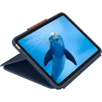 Logitech Rugged Combo 4 Touch, QWERTY, Nordisch, Trackpad, 1,8 cm, 1,2 mm, Apple