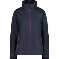 CMP Damen Pullover WOMAN JACKET ZIP HOOD DETACHBLE INN.JACKET