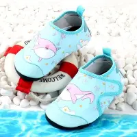 OEM Antislip-Kinderstrandschoenen mit dickem Sohlenabsatz - für Strand, Schwimmbad und Urlaub am Meer - maß 26-27 - kaartcode zum Größengriff