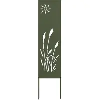 Syfax Garten Sichtschutz-Leinwand Olivgrün 32 x 140 cm