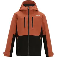 Regatta - "Highton" Jacke, wasserfest für Kinder RG12834 (116) (Ziegelstein/Schwarz)