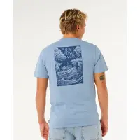 Rip Curl RipCurl Keep ON Trucking SS Tee faded denim (4737) S