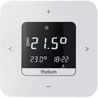 Theben RAMSES 811 top3 Digital-Uhrenthermostat Batterie Raumthermostat 8119200