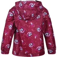 Regatta - Jacke, wasserfest Zum Falten für Kinder RG6612 (80) (Himbeere)