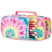 OEM Bunte Kinderschuhbox, groß, 23x5x11,5cm, TieDye