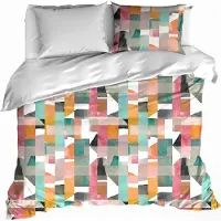 De Witte Lietaer Bettbezug, June - 260 x 240 + 2x 60 x 70 cm - Baumwolle
