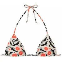 Hurley - Women's Triangle Print - Bikini-Top Gr M weiß