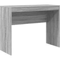 vidaXL Schreibtisch Graues Sonoma 145,5 x 40 x 127 cm 2 stk.
