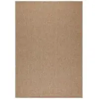 Carpetsale24 Indoor Outdoor-Teppich Flachgewebe Natürlicher Sisal Look Wetterfest Wohnzimmer Balkon Küche Terrasse Boho Design Grösse: 80x250 cm