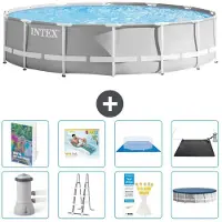 Intex Prism Frame Pool Rund - 427x107 cm - 7-teilig S567