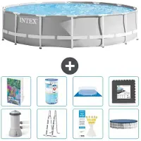 Intex Prism Frame Pool Rund - 427x107 cm - 7-teilig S563