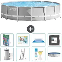 Intex Prism Frame Pool Rund - 427x107 cm - 7-teilig S533