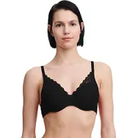 Chantelle Vorgeformter BH Floral Touch | Grösse: 85D | Farbe: Schwarz