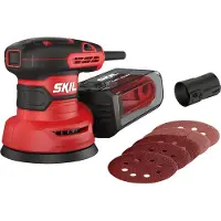 Skil 7471AA 125mm Exzenterschleifer 300W Ausgleichsgewichts & Staubauffangsystem
