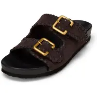 Marc O'Polo Marc OPolo Sandale "aus weichem Veloursleder"