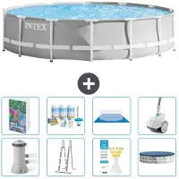 Intex Prism Frame Pool Rund - 427x107 cm - 7-teilig S658