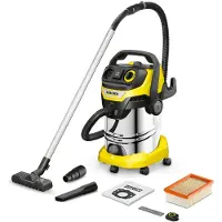 Karcher Nass-Trocken-Sauger "WD 6 Control P S 30/6/35/T *EU", gelb, B:38,2cm H:69,3cm T:41,8cm, Mehrzwecksauger, Nass-Trocken-Sauger