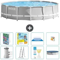 Intex Prism Frame Pool Rund - 427x107 cm - 7-teilig S529