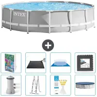 Intex Prism Frame Pool Rund - 427x107 cm - 7-teilig S543