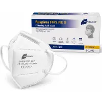 Meditrade Atemschutzmasken Respima FFP2 NR D DIN EN 149:2001, A1:2009, 20 St.