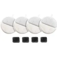 OEM Koolstoffilter- und Schaumfilter-Set für Katzen- und Hundebekleidungen, 8er Pack, 84 FL oz/2,5 L, praktisch und umweltfreundlich.