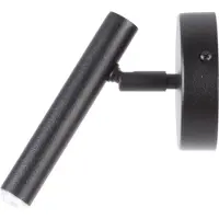Sigma Wandlampe Sopel , dimmbar, schwarz, für Wohn- / Esszimmer, Metall, Modern, Wandleuchte, Wandlampe Innen