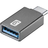 Cellularline Car USB-C Adapter, USB A, USB C, Schwarz