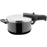 WMF 32.0101.4867, 7,5 l, Keramik, Elektro, Gas, Halogen, Induktion, Schwarz, 28 cm, Edelstahl, 4,5 l