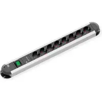 Bachmann 331.154 PRIMO 8xCEE7/3 1xUSB Charger 1xSchalter 2,0m CEE7/7 331154