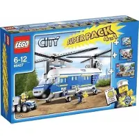 LEGO City 66427 4In1 Super Pack 4439+4436+4437+4441 Mit 9 Figuren Und Zubehör