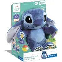 Clementoni Disney Baby Stitch Calm & Play Musical Plush, Cartoon-Figur, Interaktiv, Mit Ton, AAA