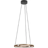 Eglo LED-Hängeleuchte MEZZOMONTE, bronze, Ø 48 cm, CCT