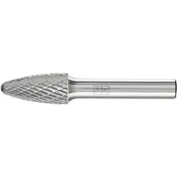 PFERD TOOLS Hartmetall Hochleistungsfrässtift TOUGH Rundbogen RBF Ø 12x25 mm Schaft-Ø 8 mm schlagfest