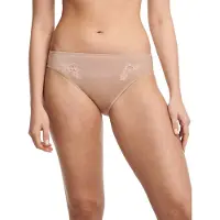 Chantelle Slip "HEDONA", Damen, Gr. 44, beige, Obermaterial: 83% Polyamid, 17% Elasthan, körpernah, Unterhosen Slip, blickdichtes Gewebe, Guipure Spitze, Topseller