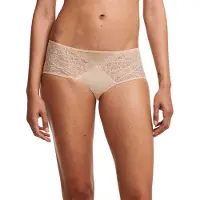 Chantelle Panty "FLOURAL TOUCH" Spitze, blickdichtes Gewebe