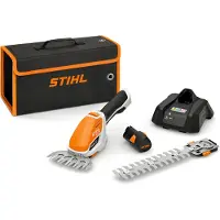 Stihl HSA 26 SET Zweischneidige Akku-Heckenschere, Lithium-Ionen-Akku, 12 cm Schnittlänge