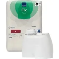 Abena Fix Pants Super Fixierhose, weiß 1999911816 , 1 Karton = 20 Packungen à 3 Stück, Größe L