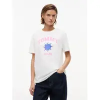 Tommy Hilfiger T-Shirt "TJW RLX NOVELTY TEE" Baumwolle, relaxed fit
