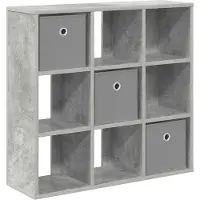 vidaXL Sideboard Betongrau 73,5 x 24 x 69,5 cm
