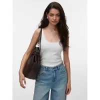 Vero Moda Tanktop "VMNANA LACE TANK TOP JRS NOOS" Baumwollmischung