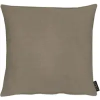 Apelt Dekokissen "Apart" Gr. 2, braun (braun, unifarben), B:49cm L:49cm, Polyester, Dekokissen_Sitzkissen_Kissenhüllen, Dekokissen, ohne Füllung