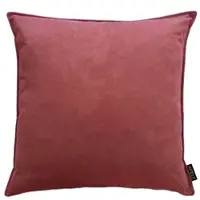 Apelt Dekokissen "Magnus", rot (bordeauxrot, unifarben), B:46cm L:46cm, Obermaterial: 100% Polyester, Dekokissen_Sitzkissen_Kissenhüllen, Dekokissen