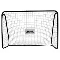 Best Sporting MO11085 Fußballtor Tor 300 x 205 x 120 cm, schwarz, 38mm